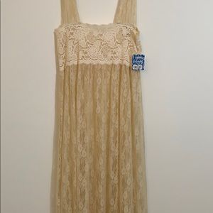 Free People Lace Maxi Dress